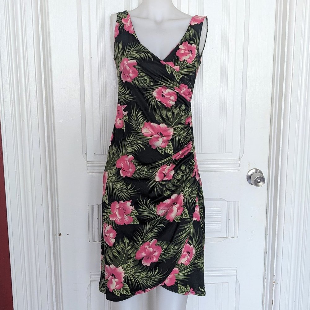 Pinup Couture Tiki Hibiscus Dress PUG